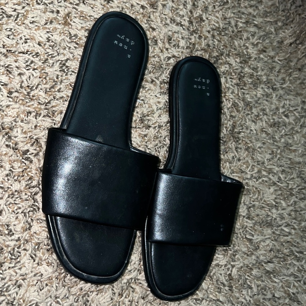 A new day black/black sandals